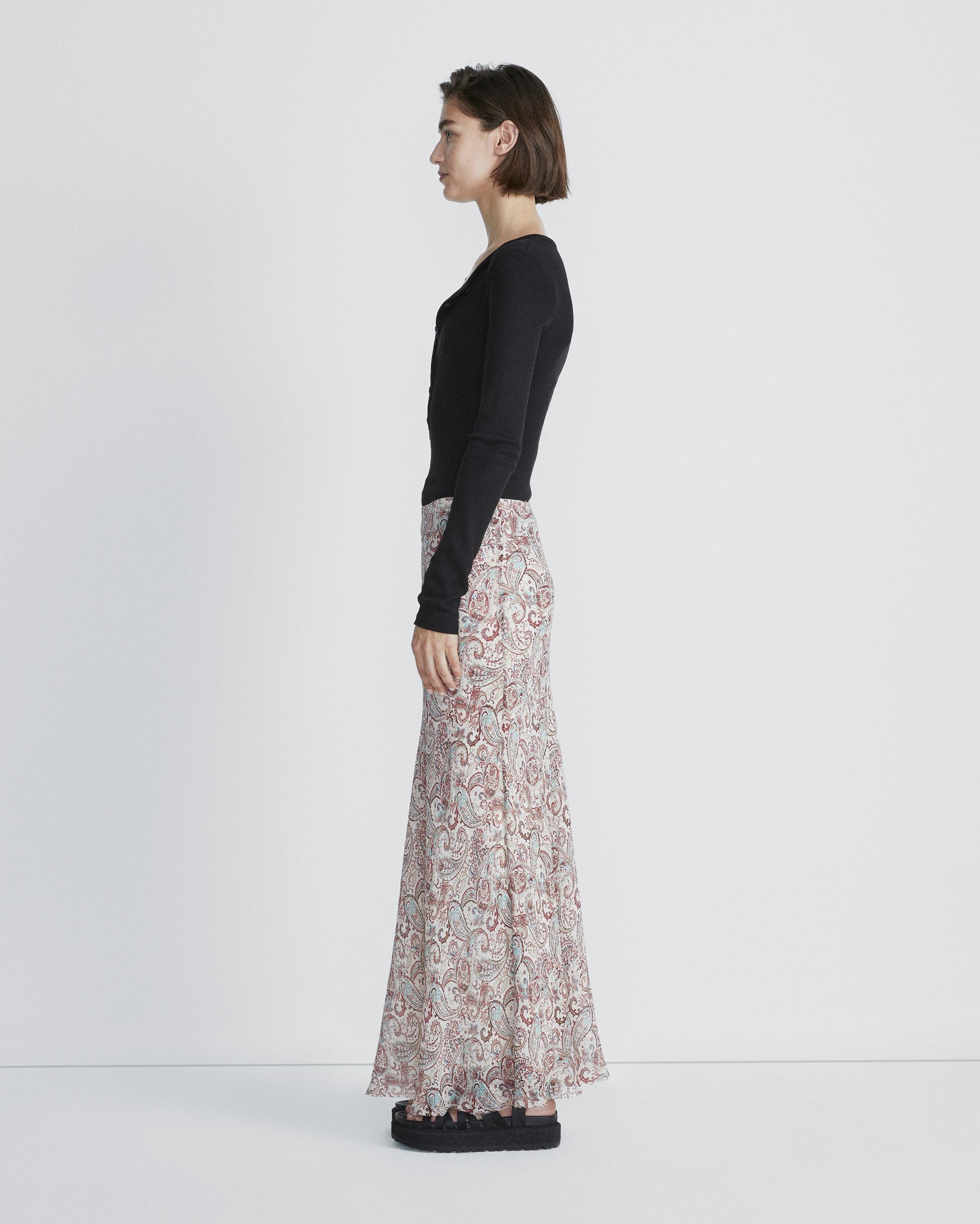 Wren Paisley Silk Skirt
Maxi Skirt - 4