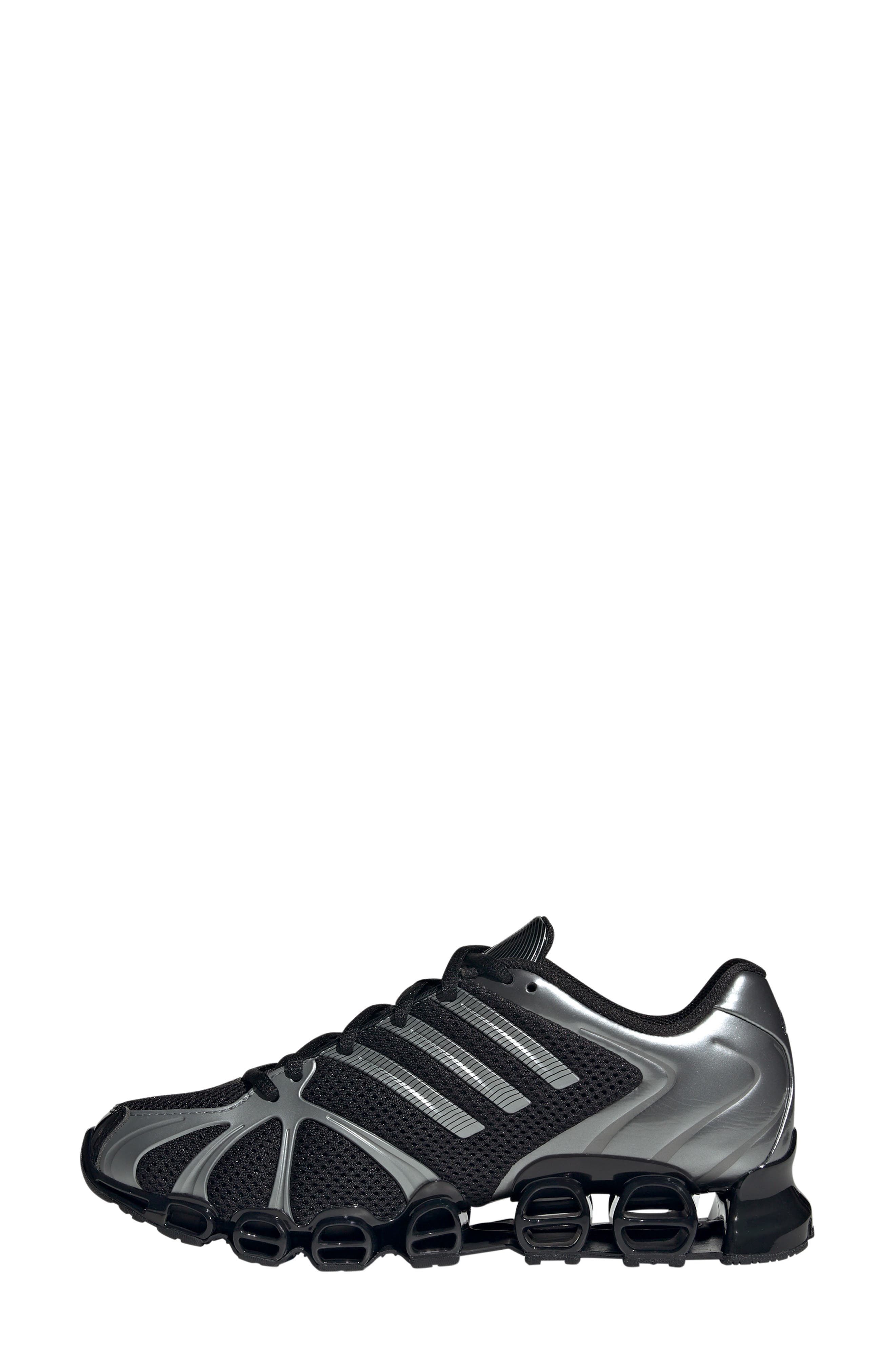 adidas Mega Ghostride Sneaker in Black/Iron Metallic/Black at Nordstrom - 6