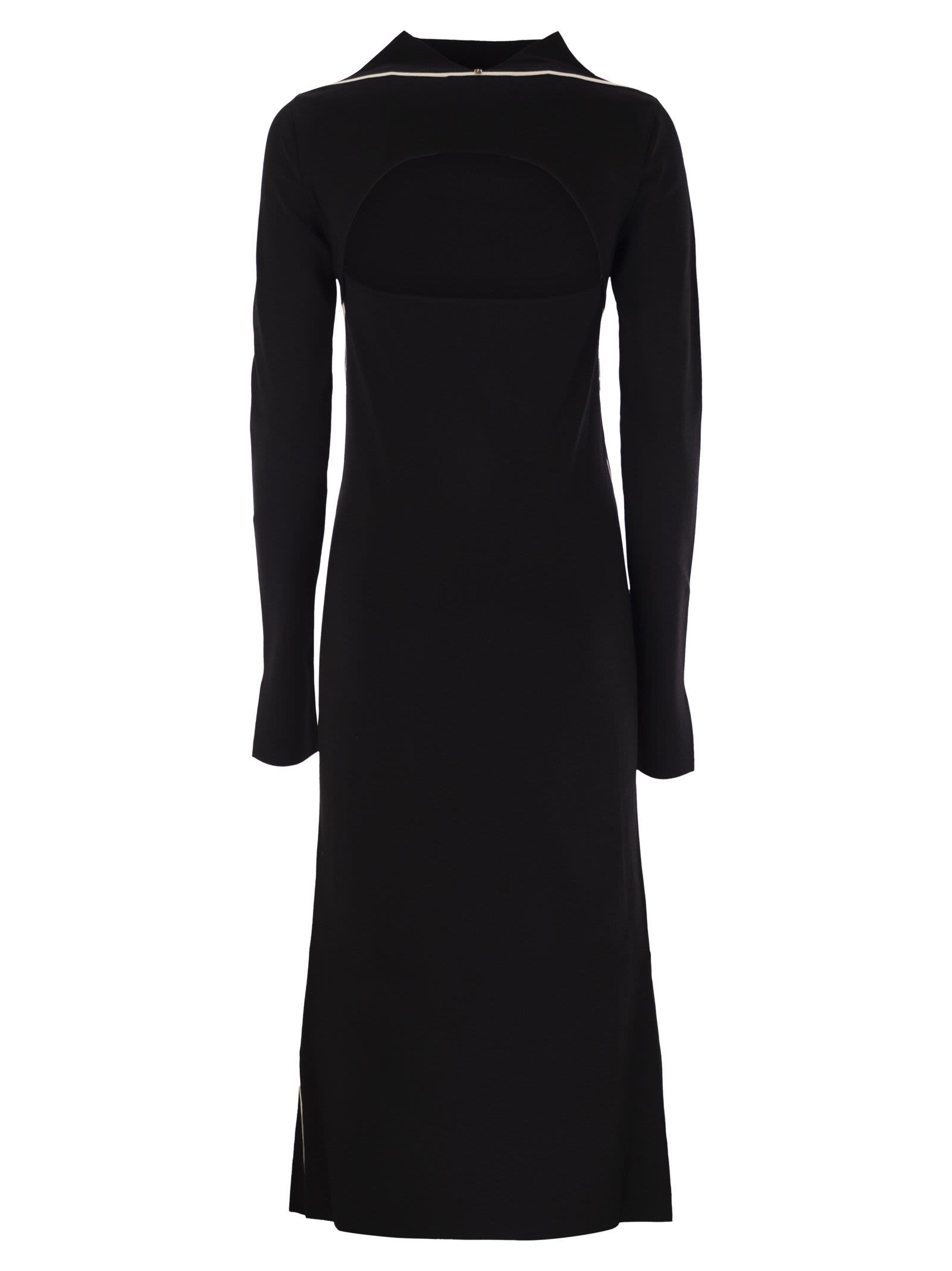Sportmax Women Operoso - Tight-Fitting Viscose Blend Crepe Knit Dress - 2