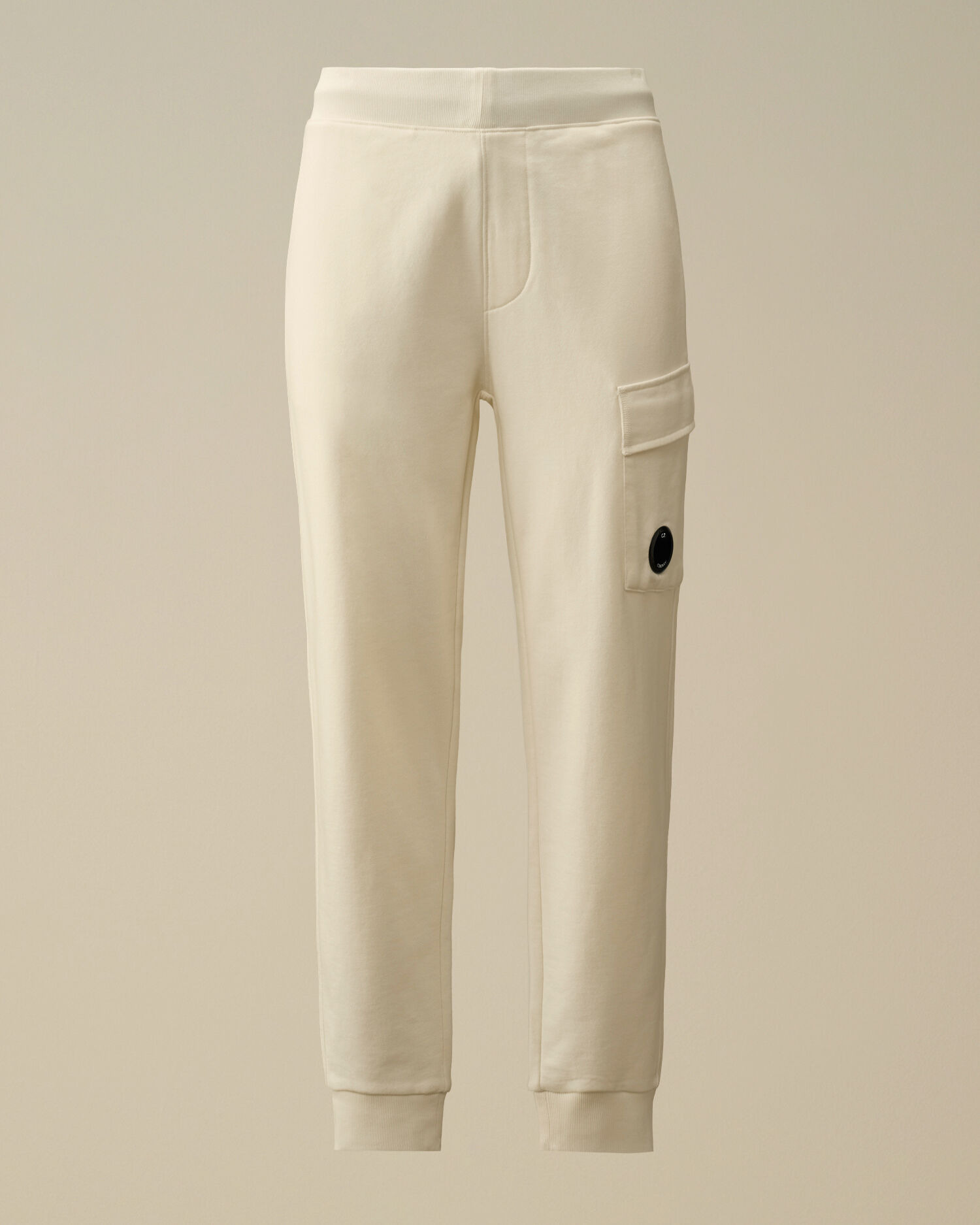 Diagonal Raised Fleece Lens Sweatpants - 1
