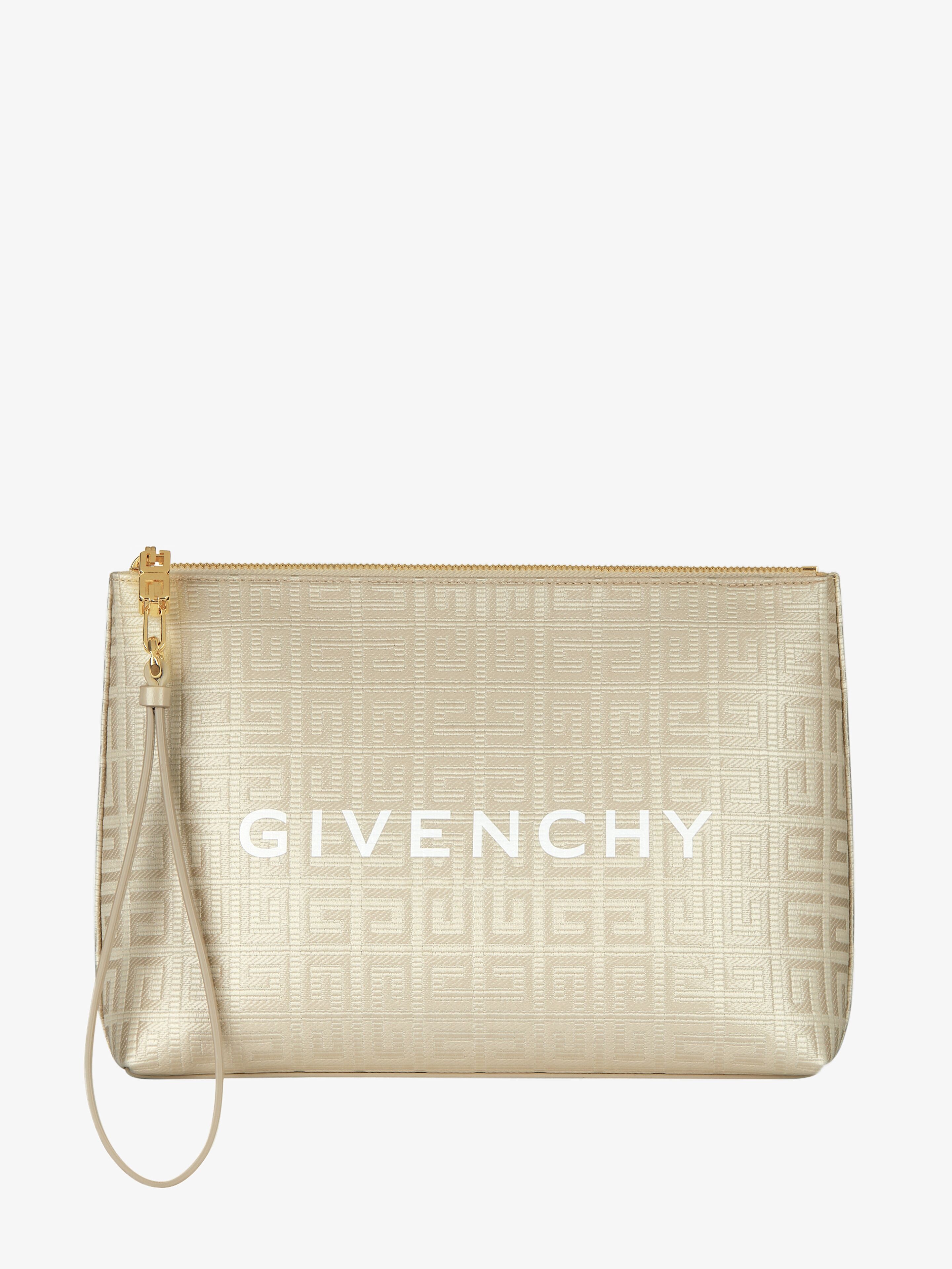 GIVENCHY TRAVEL POUCH IN 4G COATED CANVAS - 4