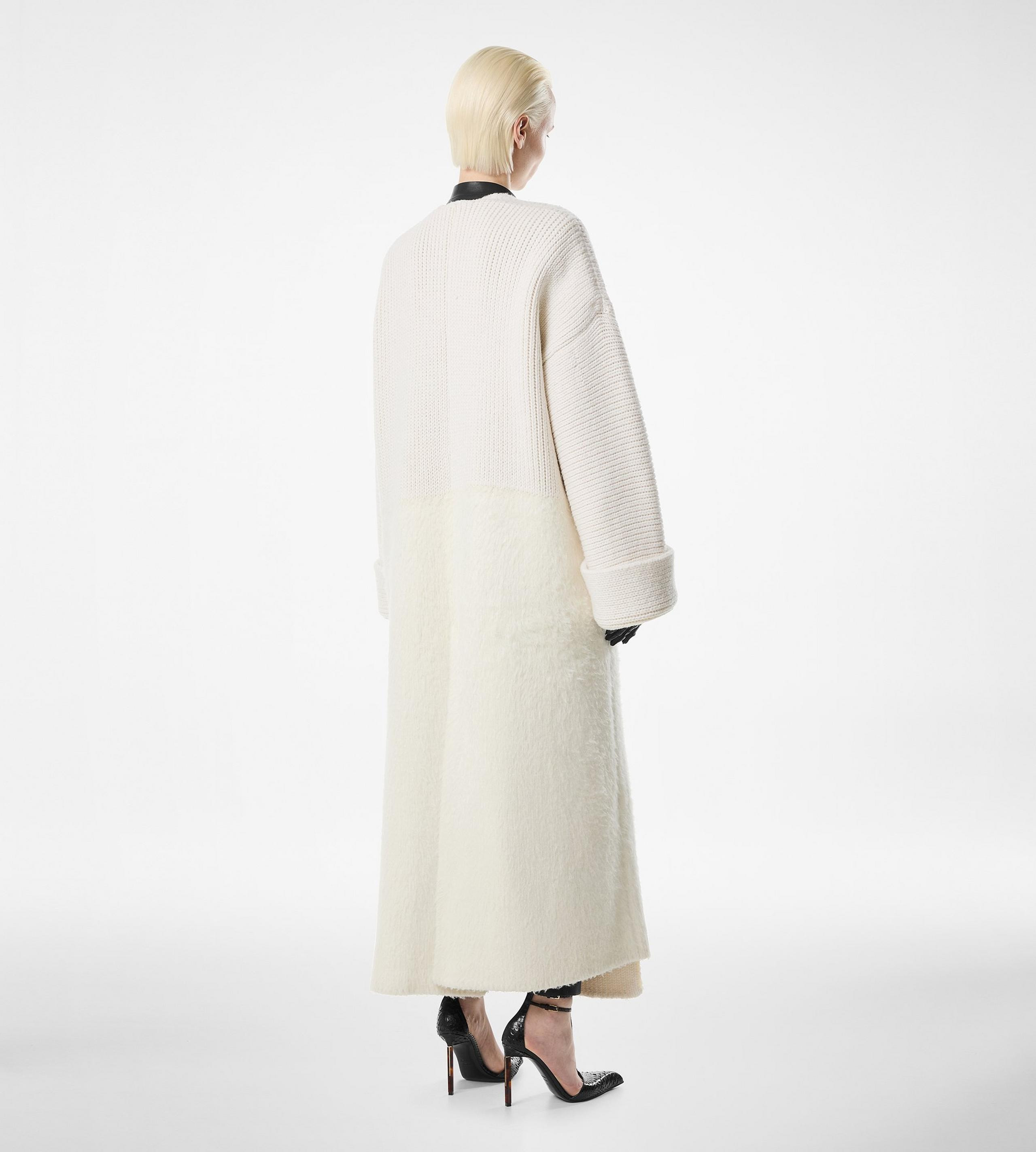 SCULPTURAL MAXI COAT - 4