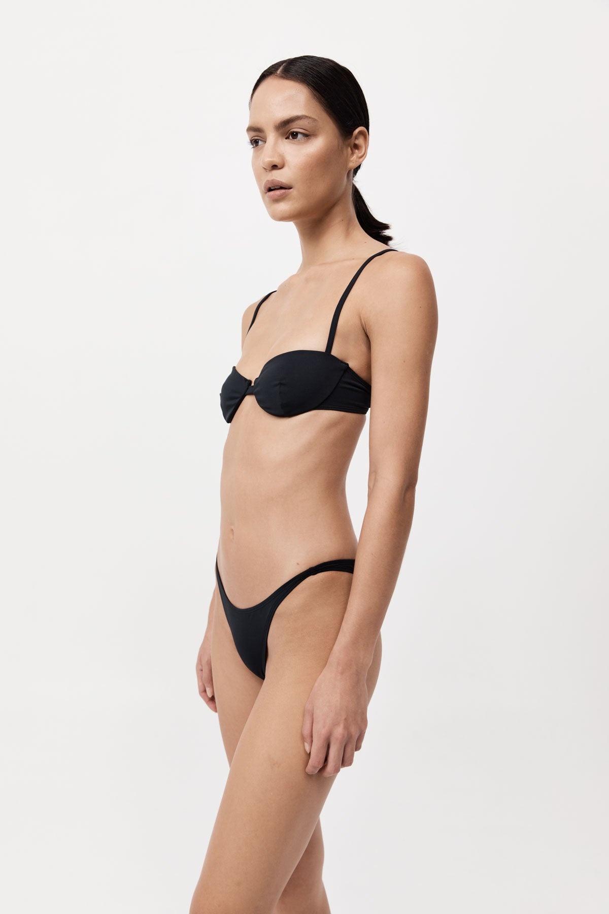 Balconette Bikini Top - Black - 3
