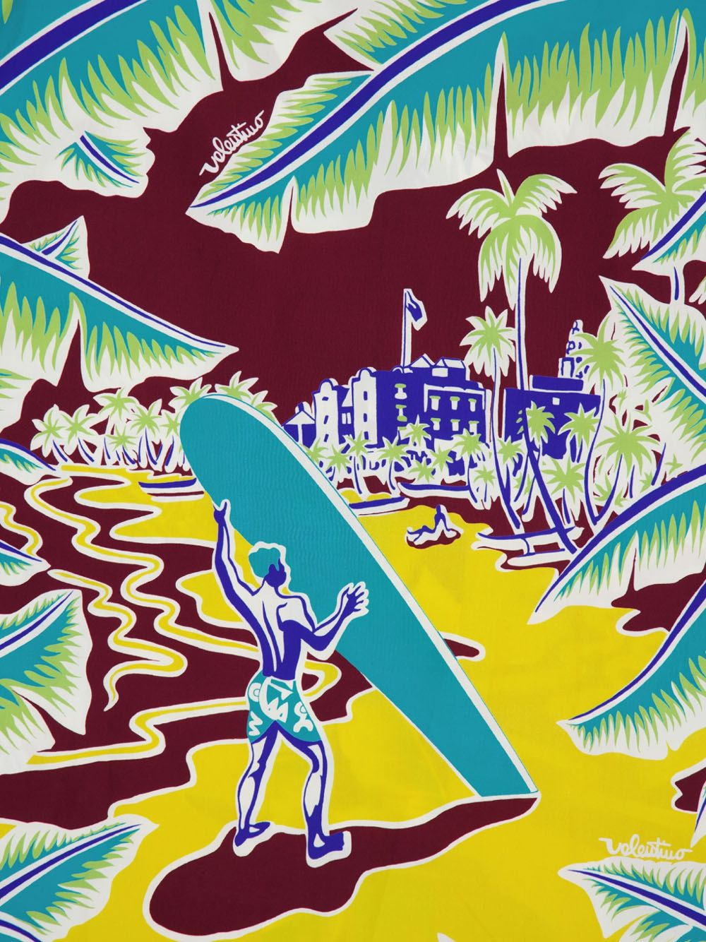 tropical-print short-sleeve shirt - 4