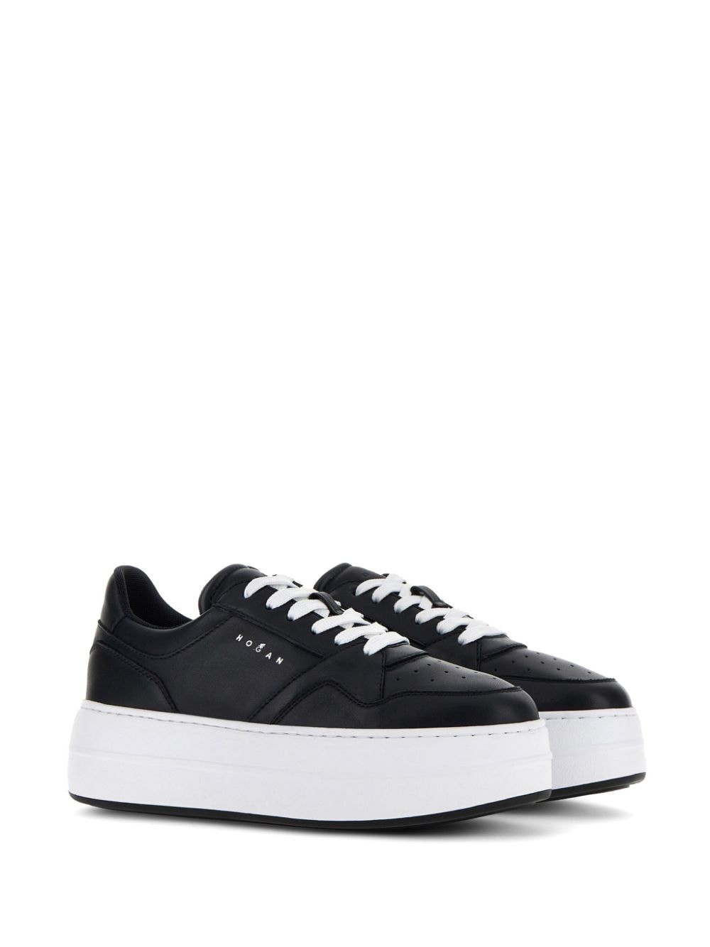 H670 flatform leather sneakers - 2