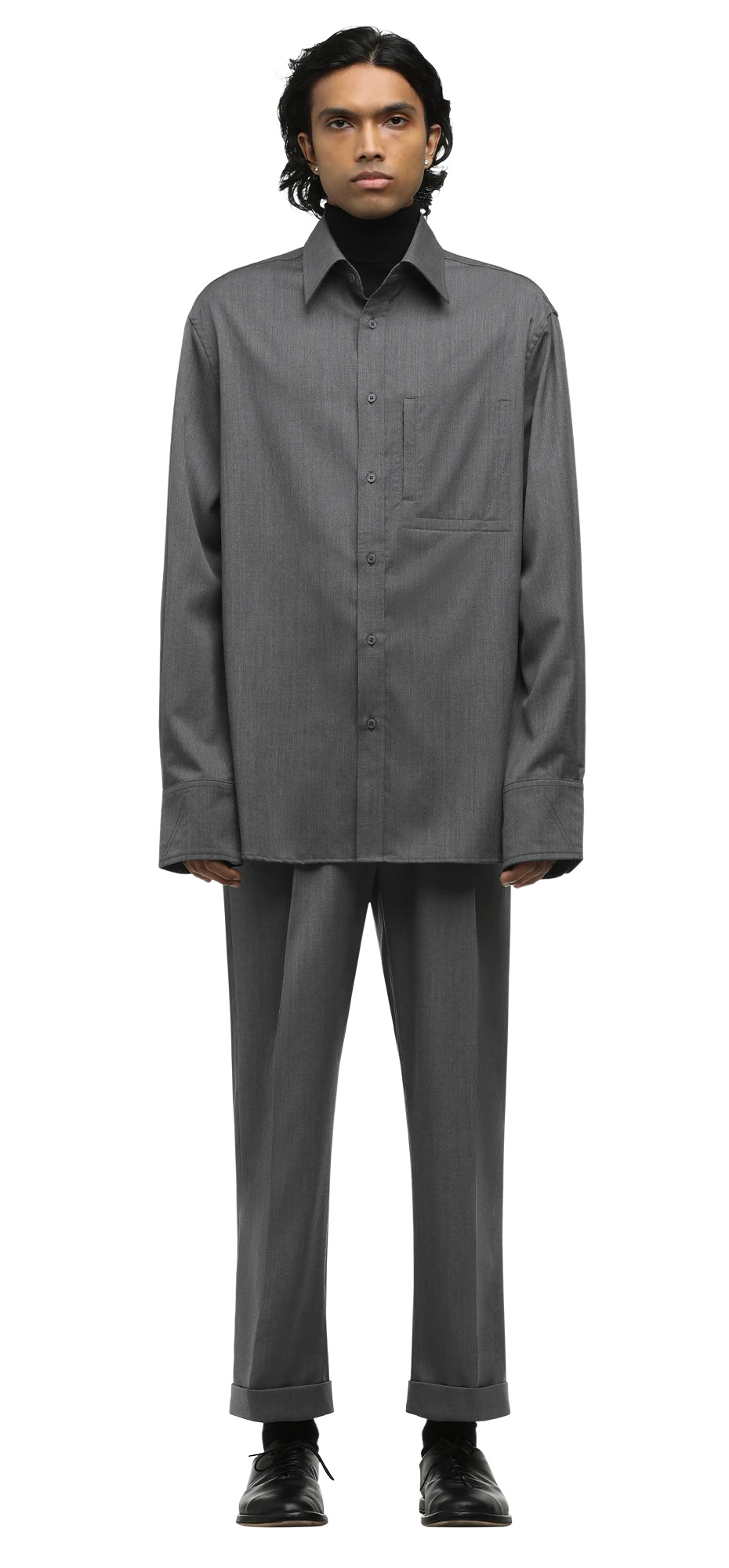 CLASSIC SHIRT GRAPHITE - 4