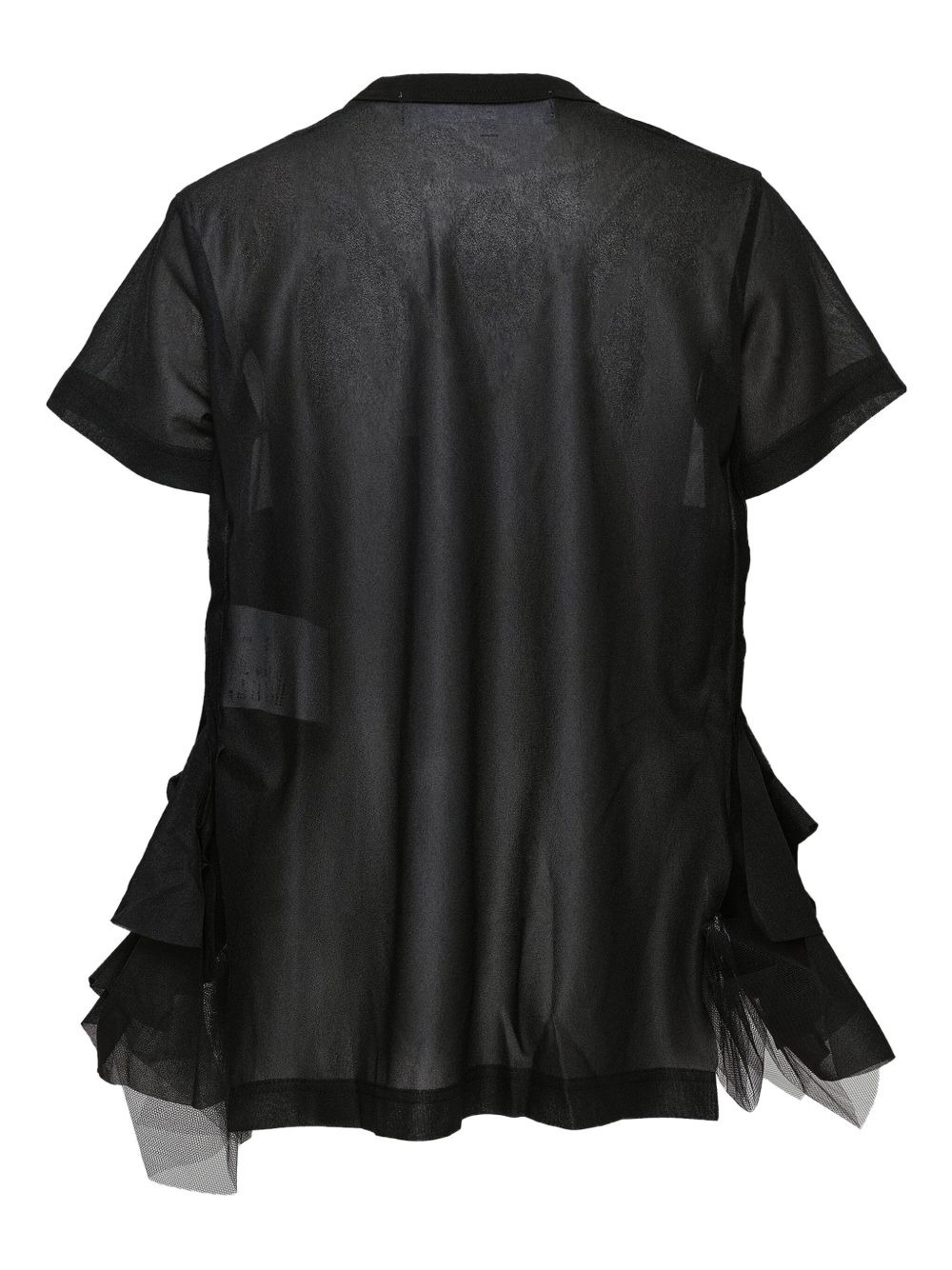 layered tulle T-shirt - 2