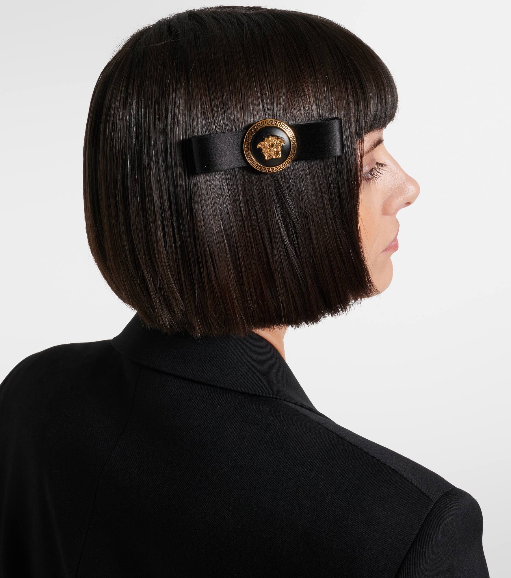 Biggie Medusa satin hair clip - 4