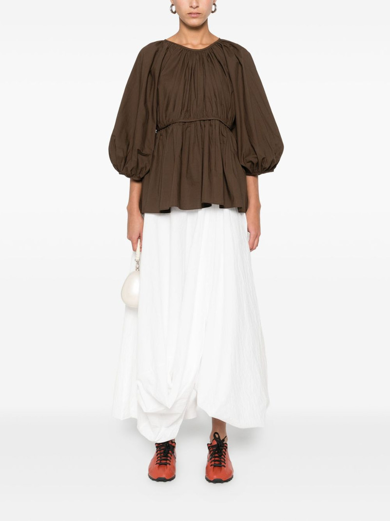 CECILIE BAHNSEN cotton blouse outlook