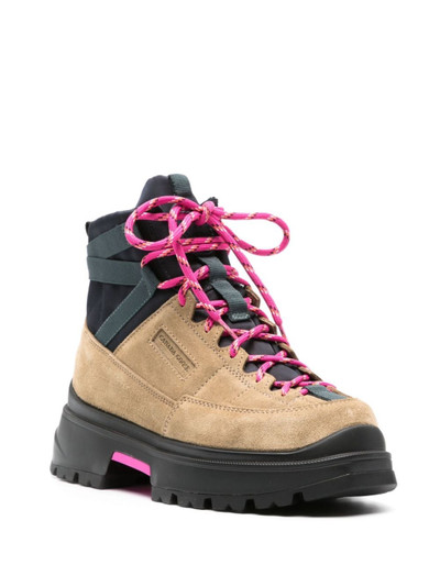 Canada Goose Journey lace-up suede boots outlook
