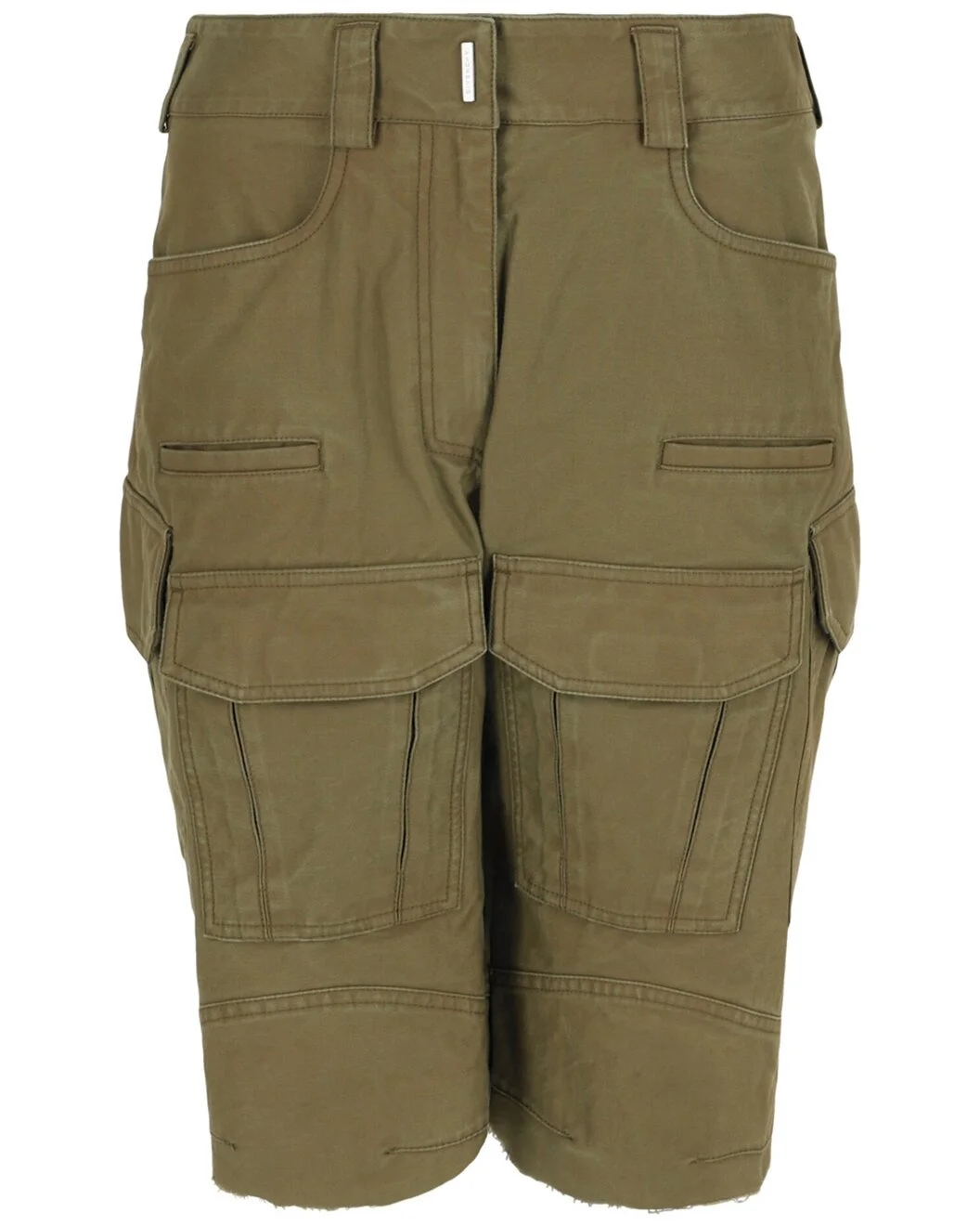Givenchy Frayed Multi-Pocket Cargo Short - 1