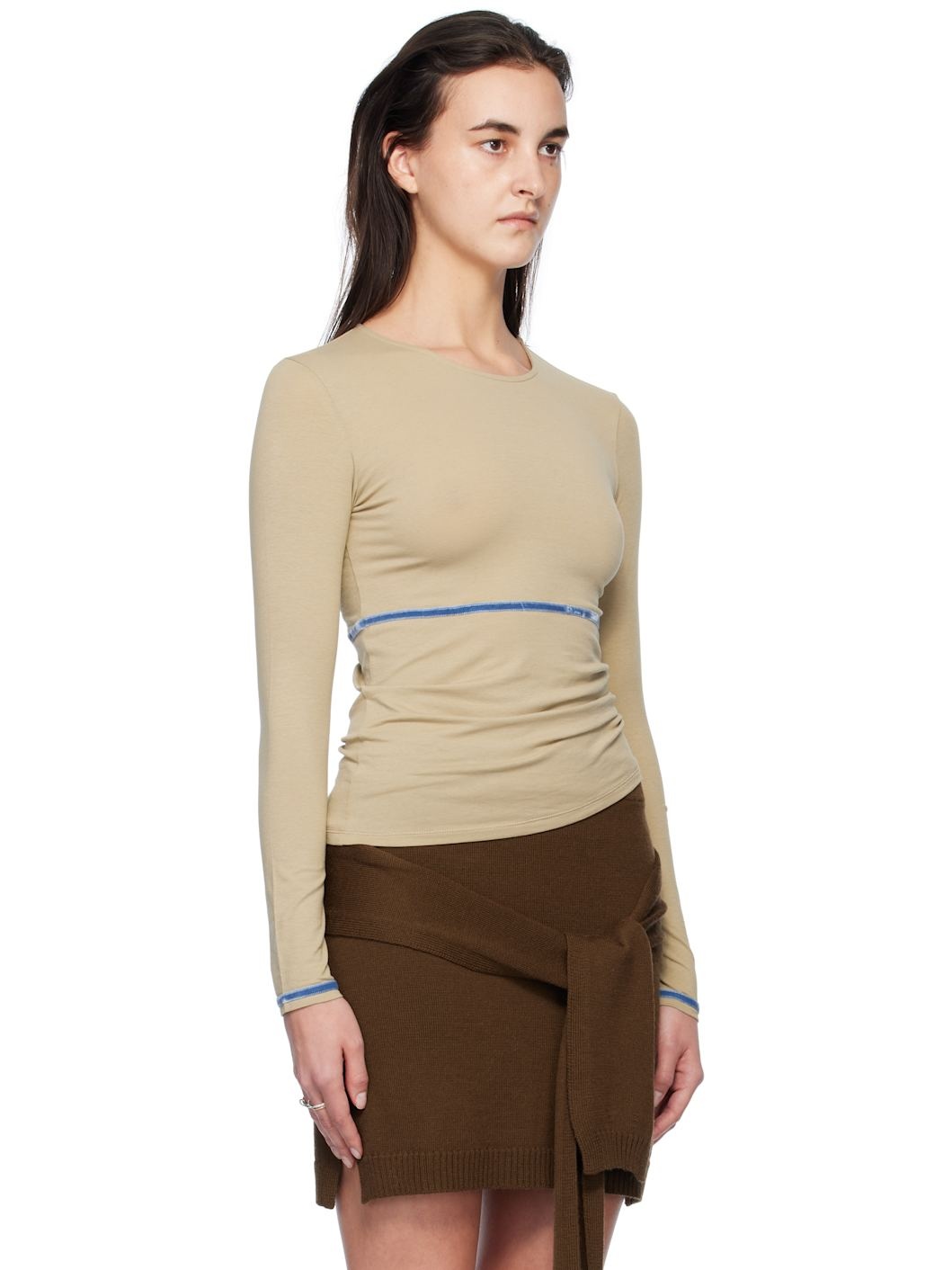 Beige Bamboo Top - 2