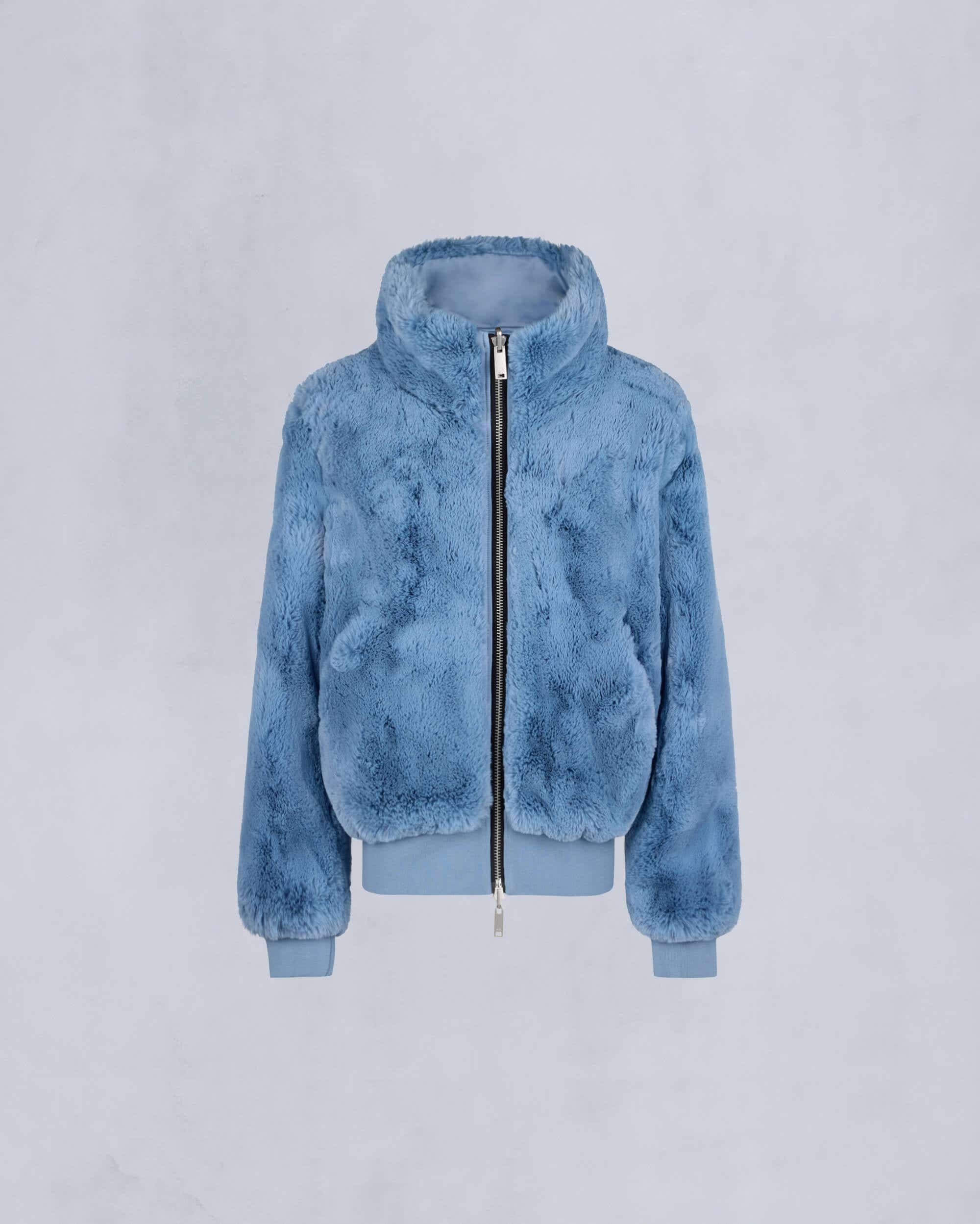 DEBBIE BUNNY SATIN BOMBER JACKET - 10