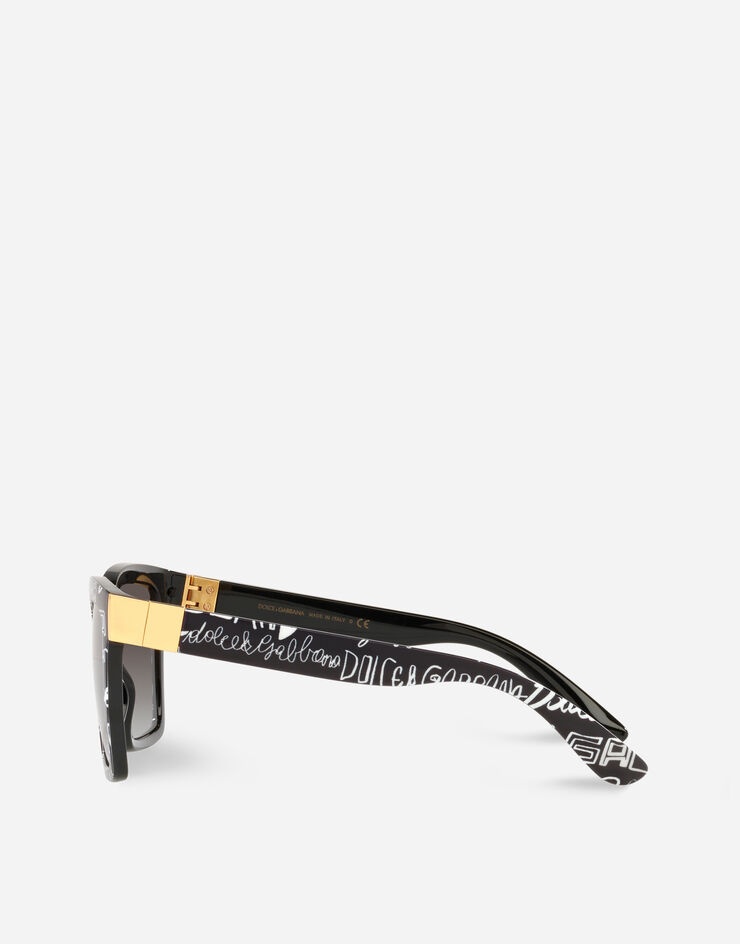 Modern print sunglasses - 3