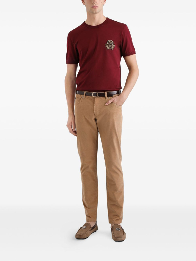 Dolce & Gabbana crest-embellished T-shirt outlook