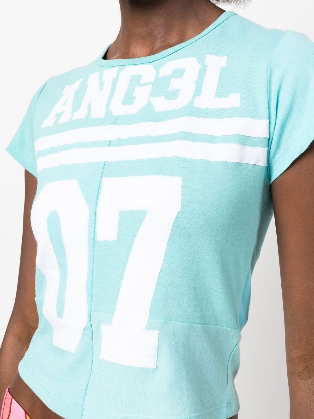 logo-print short-sleeved T-shirt - 5