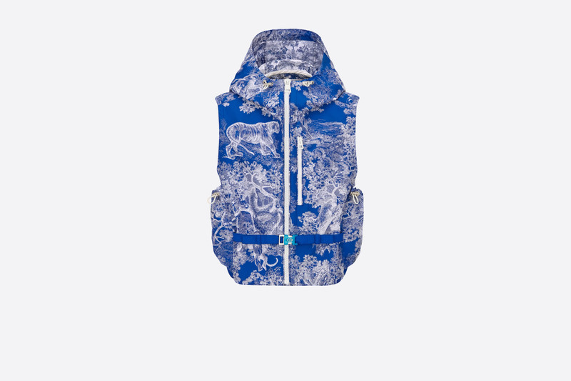 Dioriviera Hooded Sleeveless Vest 1