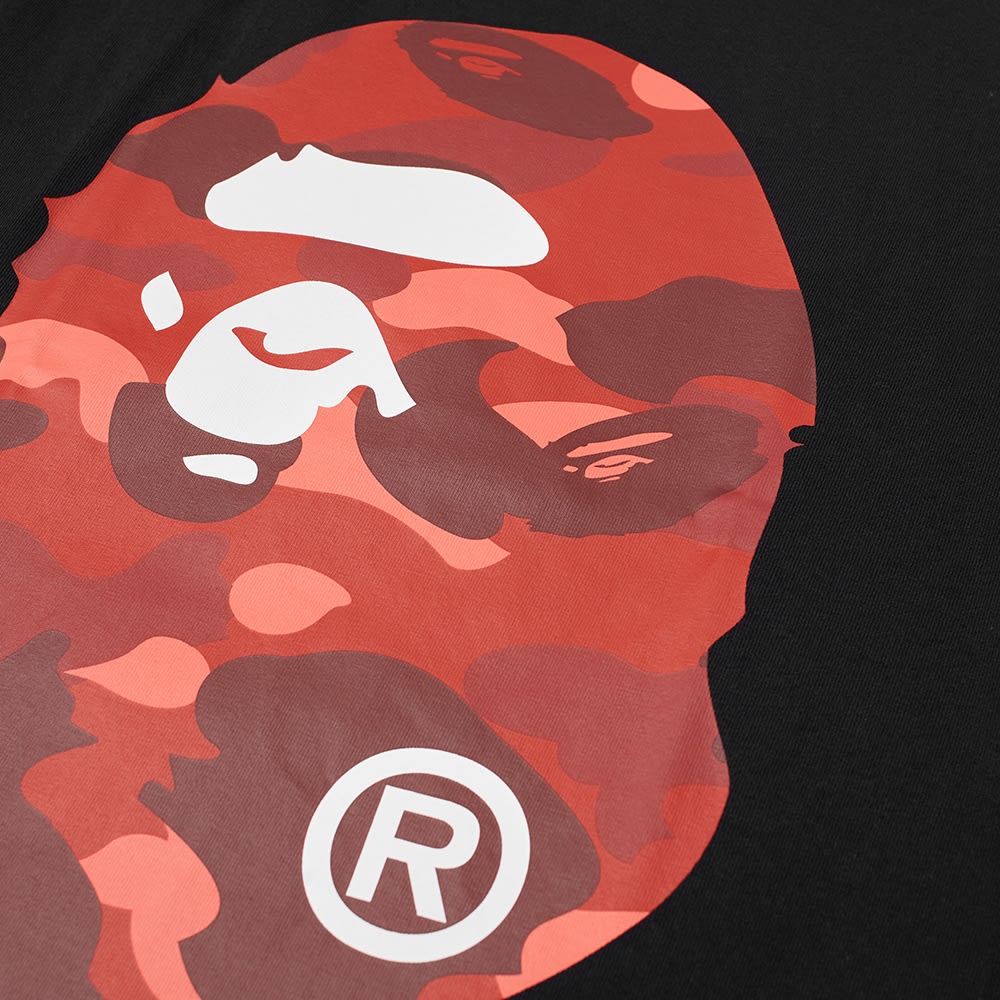 A Bathing Ape Colour Camo Big Ape Head Tee - 3