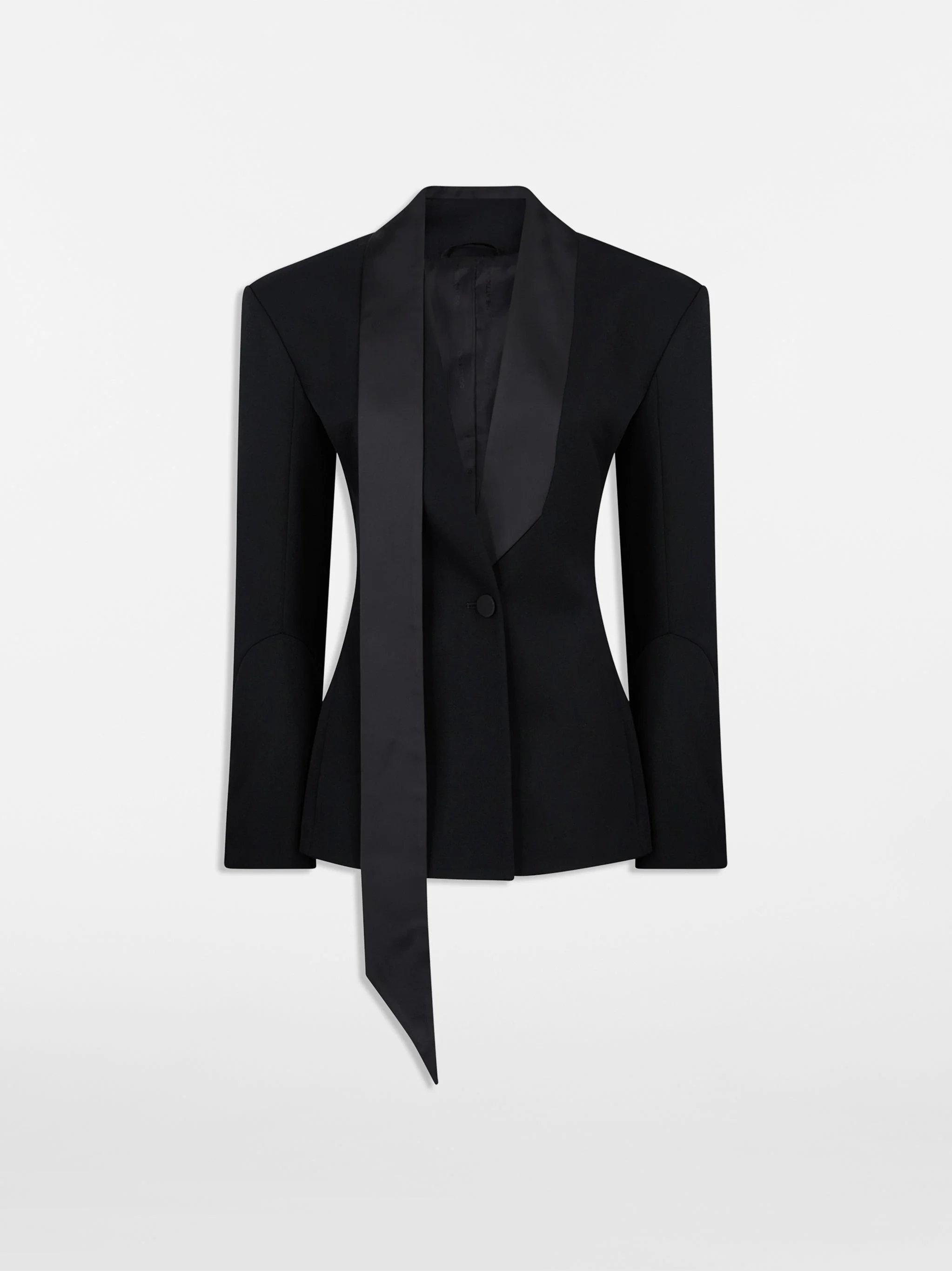BLACK TUXEDO JACKET - 1