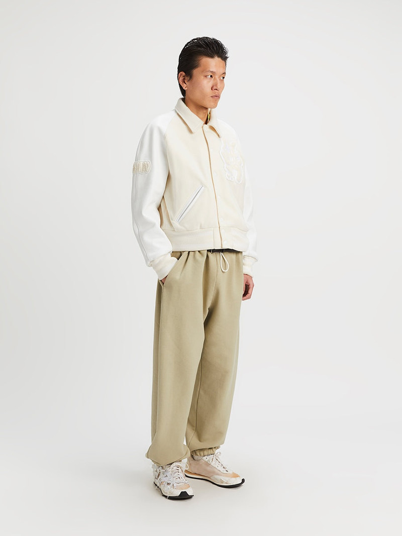 Magliano | Antifa Varsity Bomber Jacket White 3