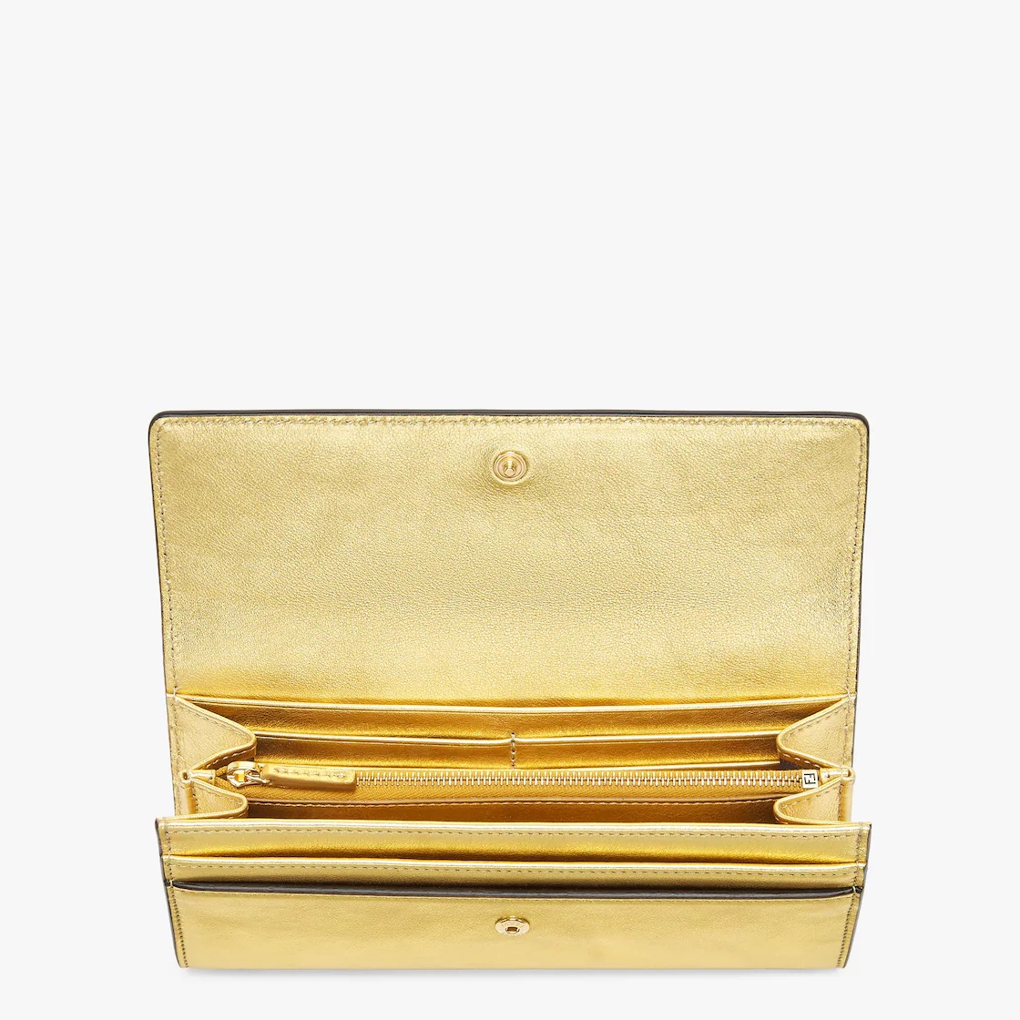 Gold leather wallet - 3