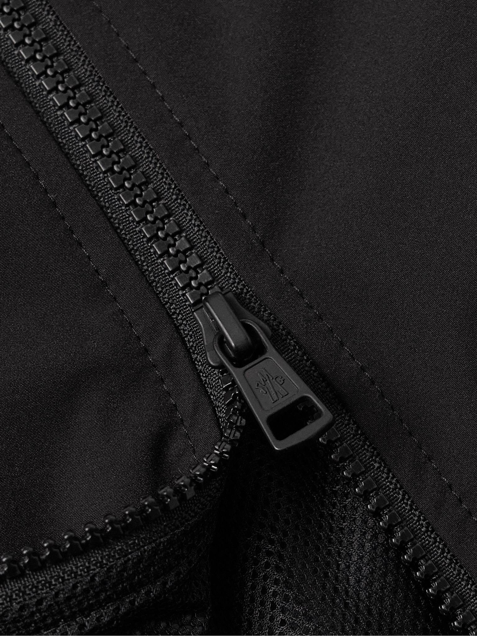 Evandro Logo-Appliquéd Shell Jacket Black - 5