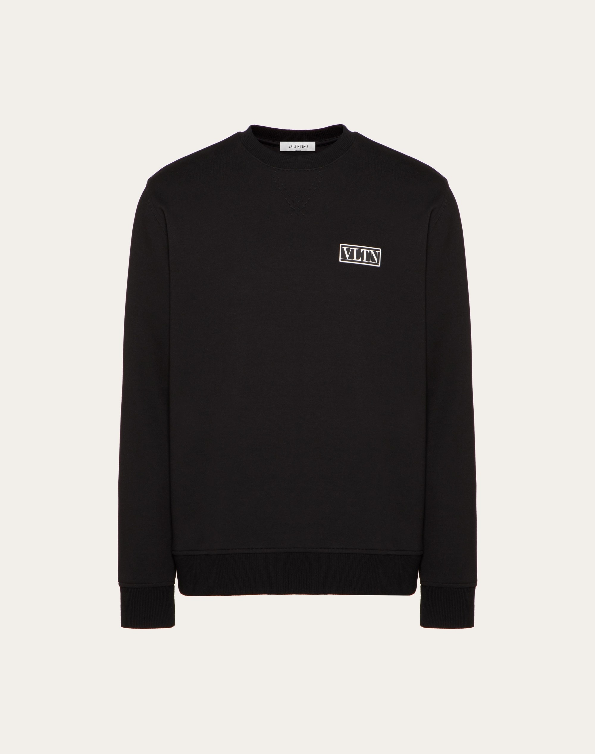 VLTN TAG CREW-NECK SWEATSHIRT - 1