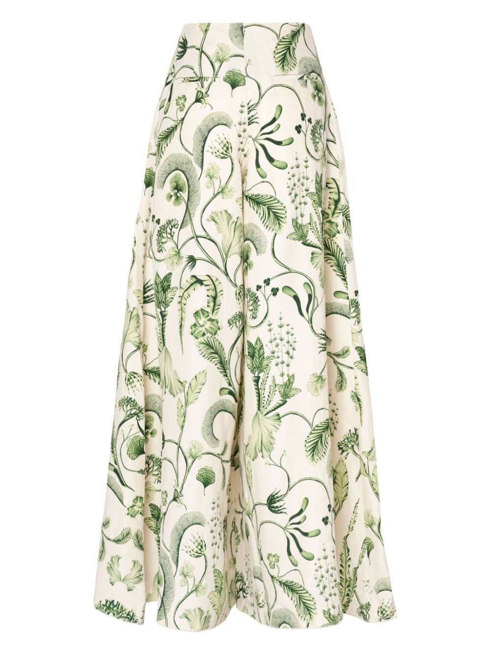 Marea Habitat floral-print palazzo trousers - 4
