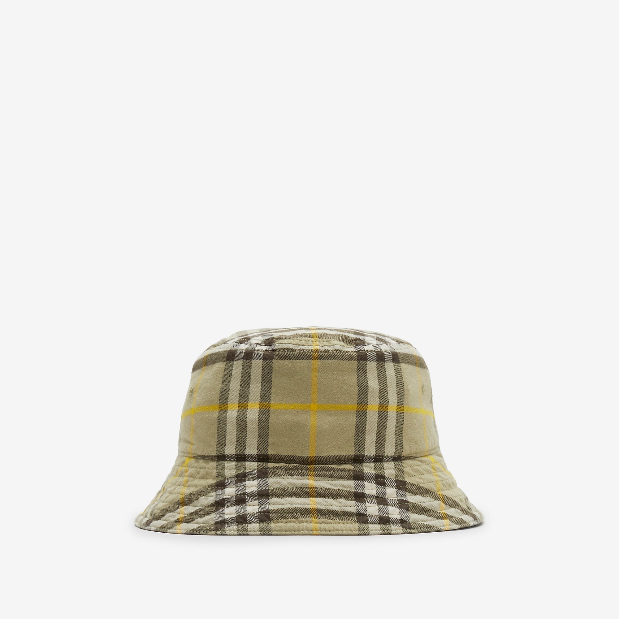 Check Cotton Bucket Hat - 6