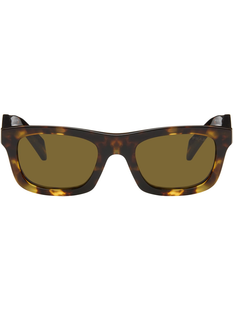 Brown Rectangle Sunglasses 1