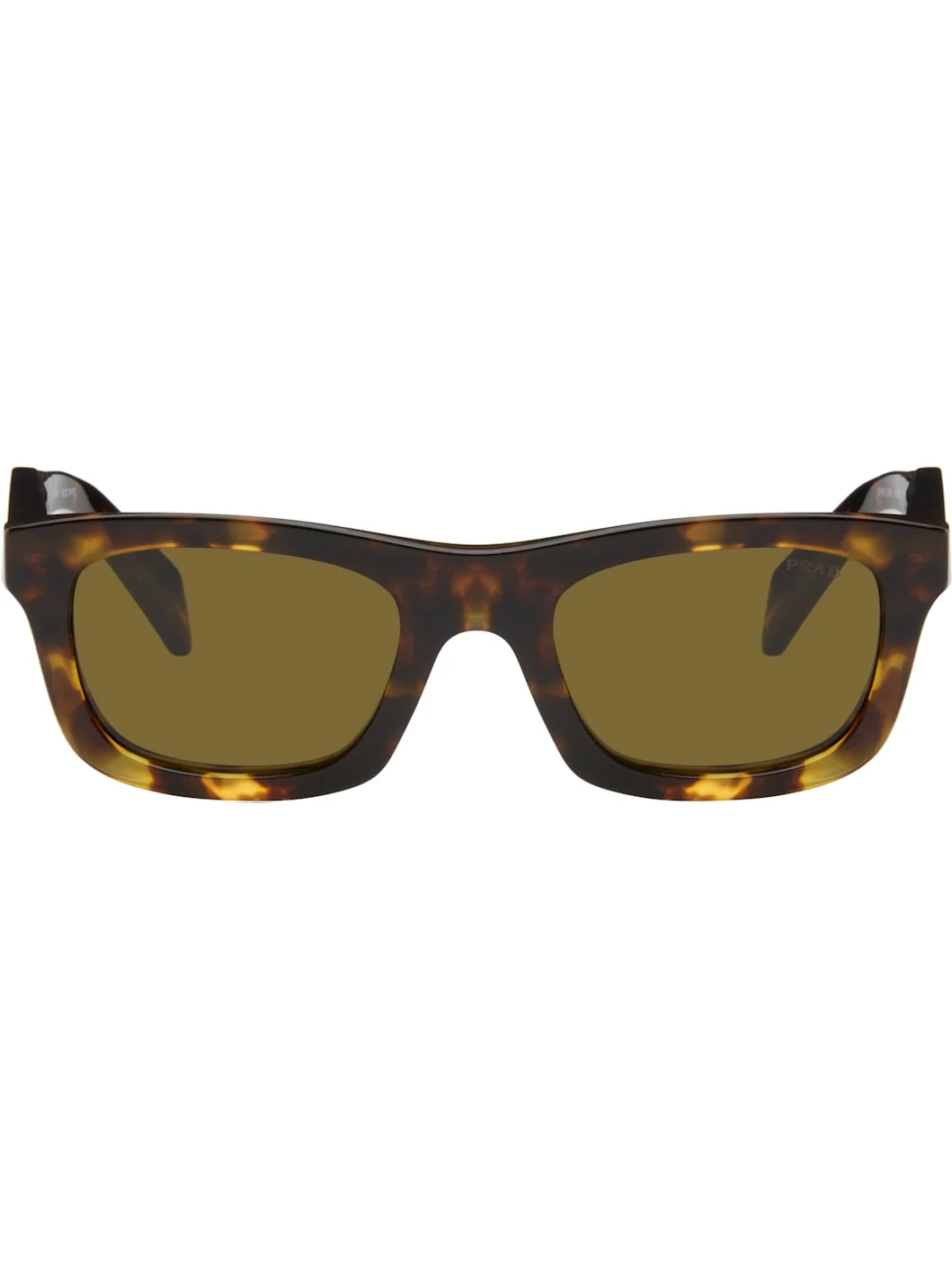 Brown Rectangle Sunglasses - 1