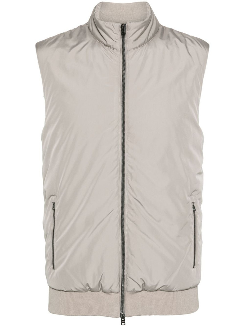 panelled padded gilet 1