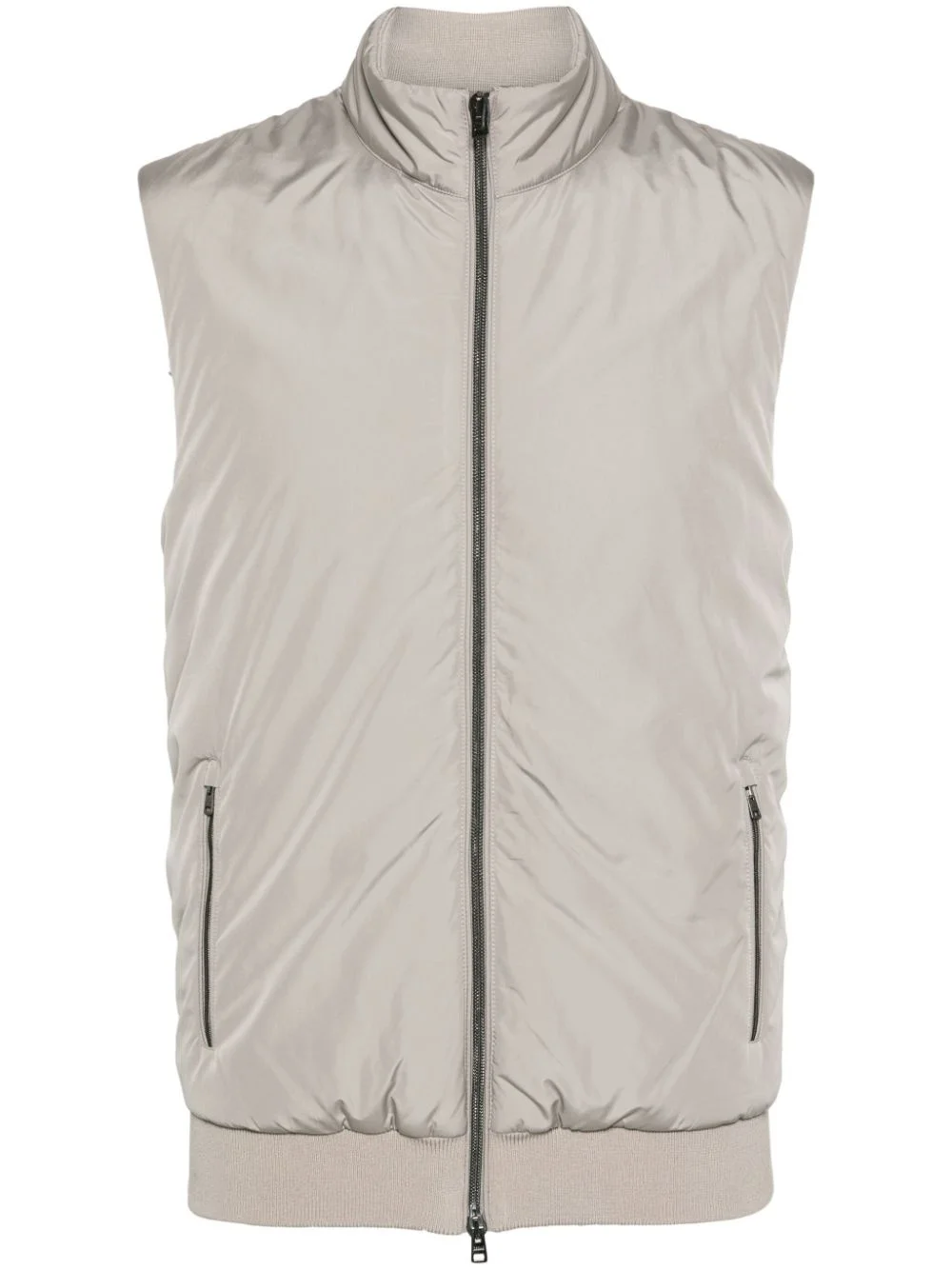 panelled padded gilet - 1