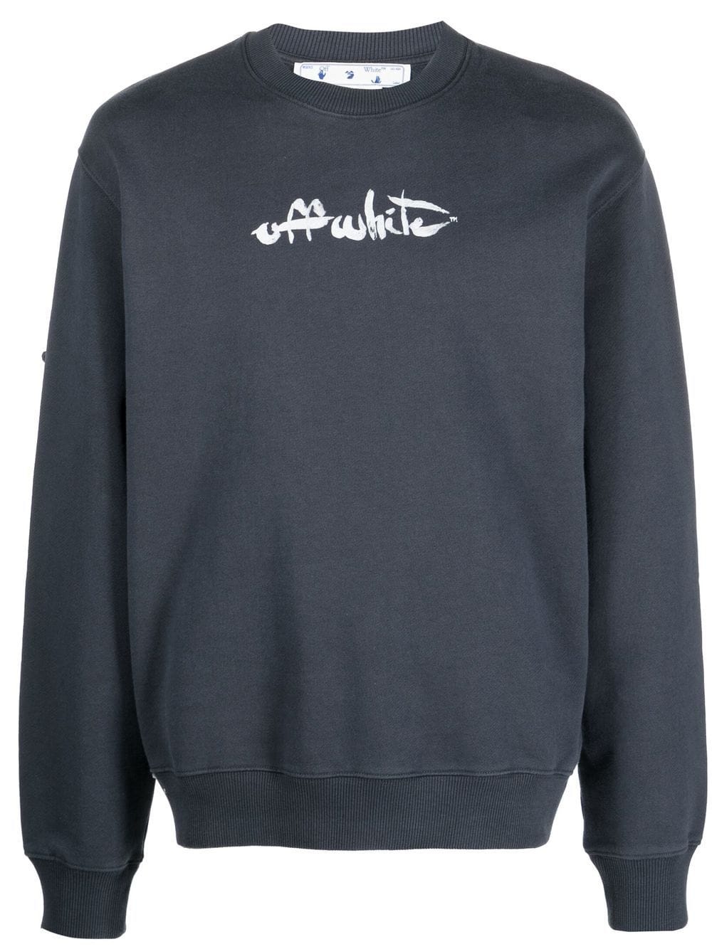 Arrows print crew neck sweatshirt - 1