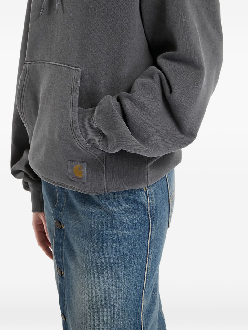 drawstring-hood pouch-pocket hoodie 5