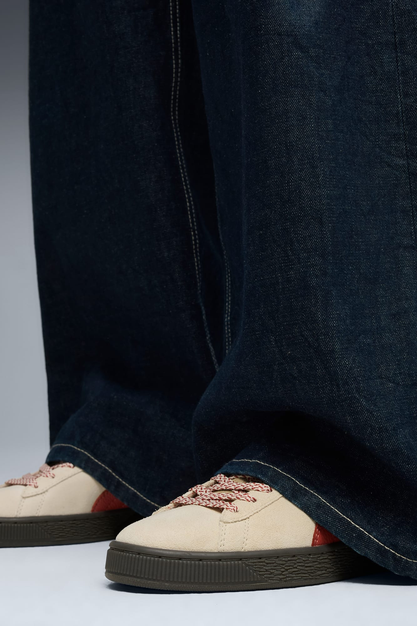 Suede Fuzzy Sneakers - 2