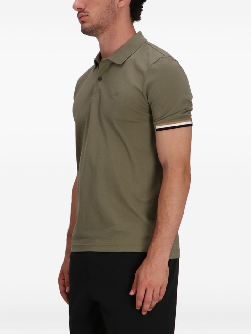 BOSS logo-embroidered polo shirt outlook