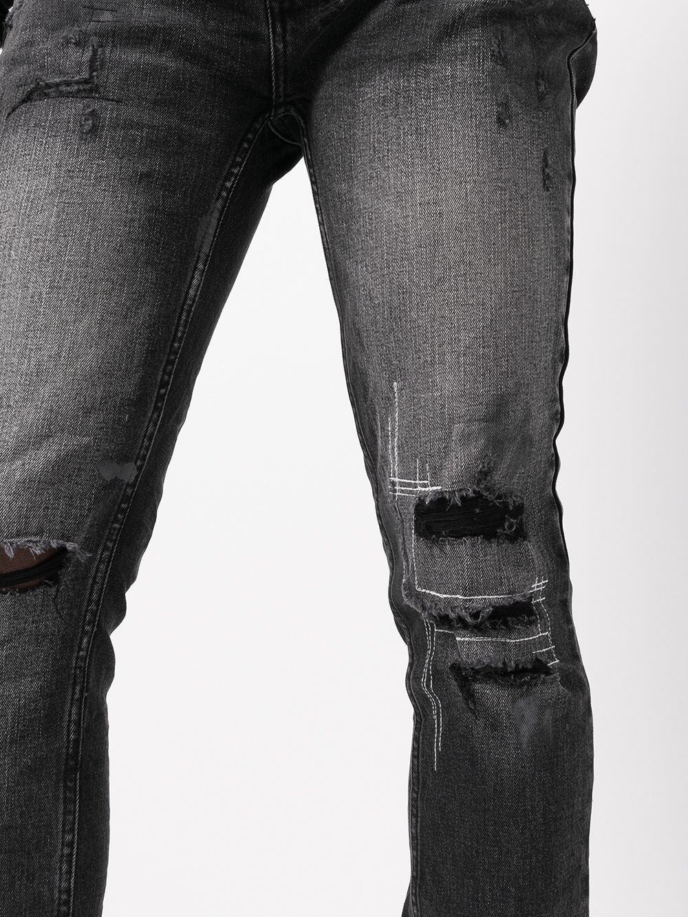 Van Winkle Burnt skinny jeans - 5