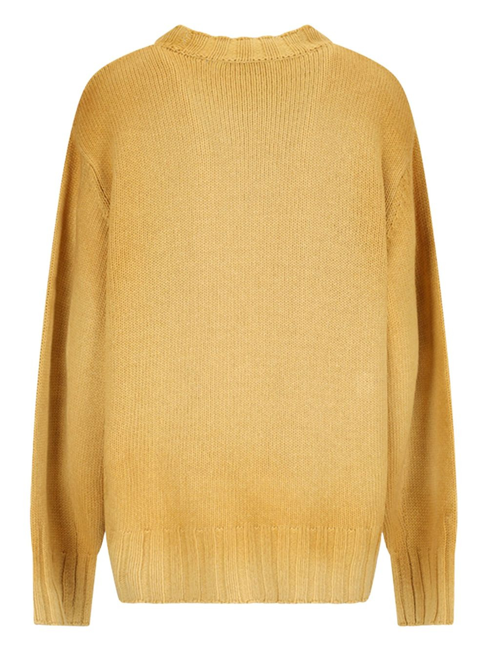 dipped hem sweater - 2