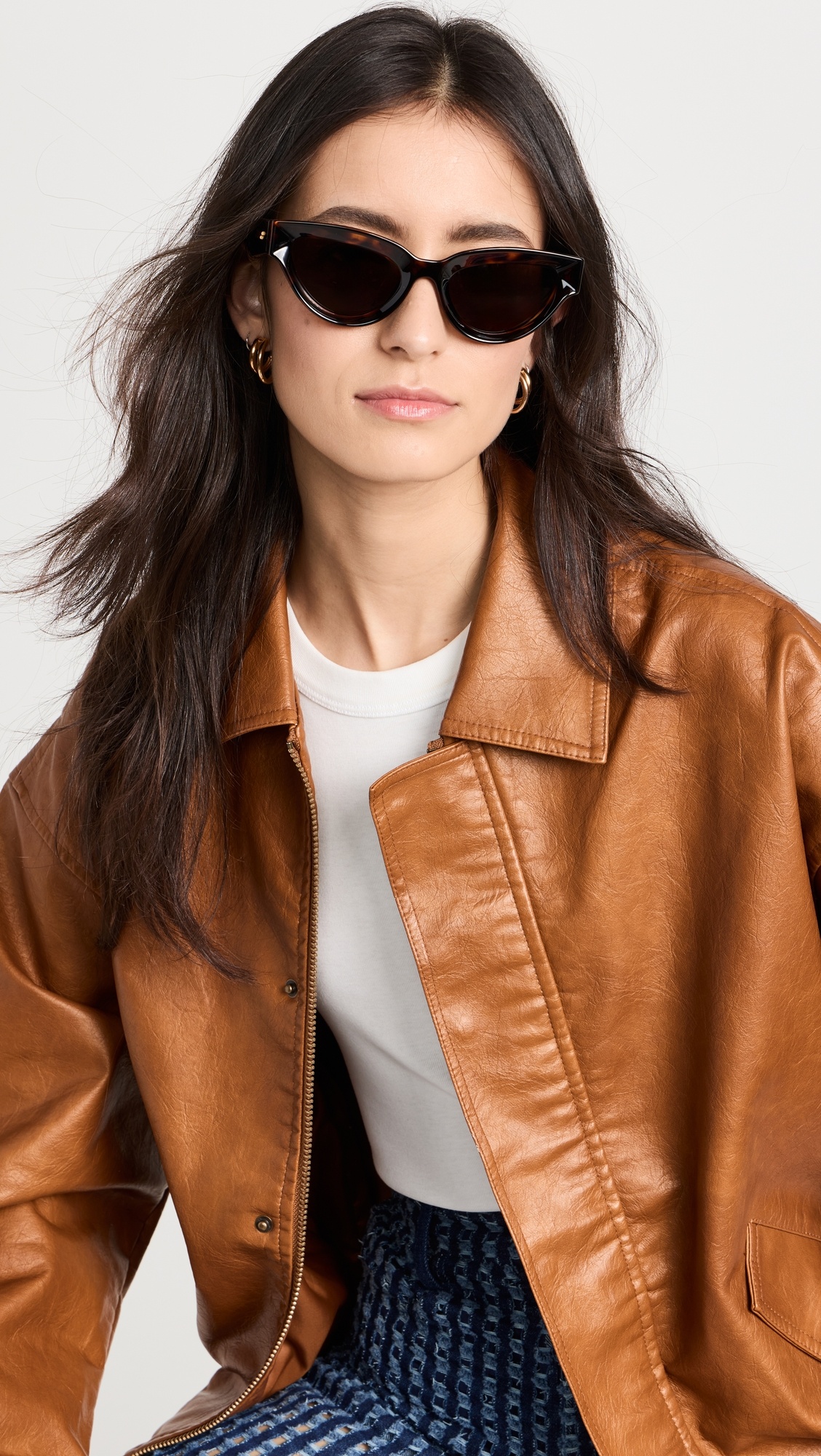 Bold Ribbon Narrow Sunglasses - 2