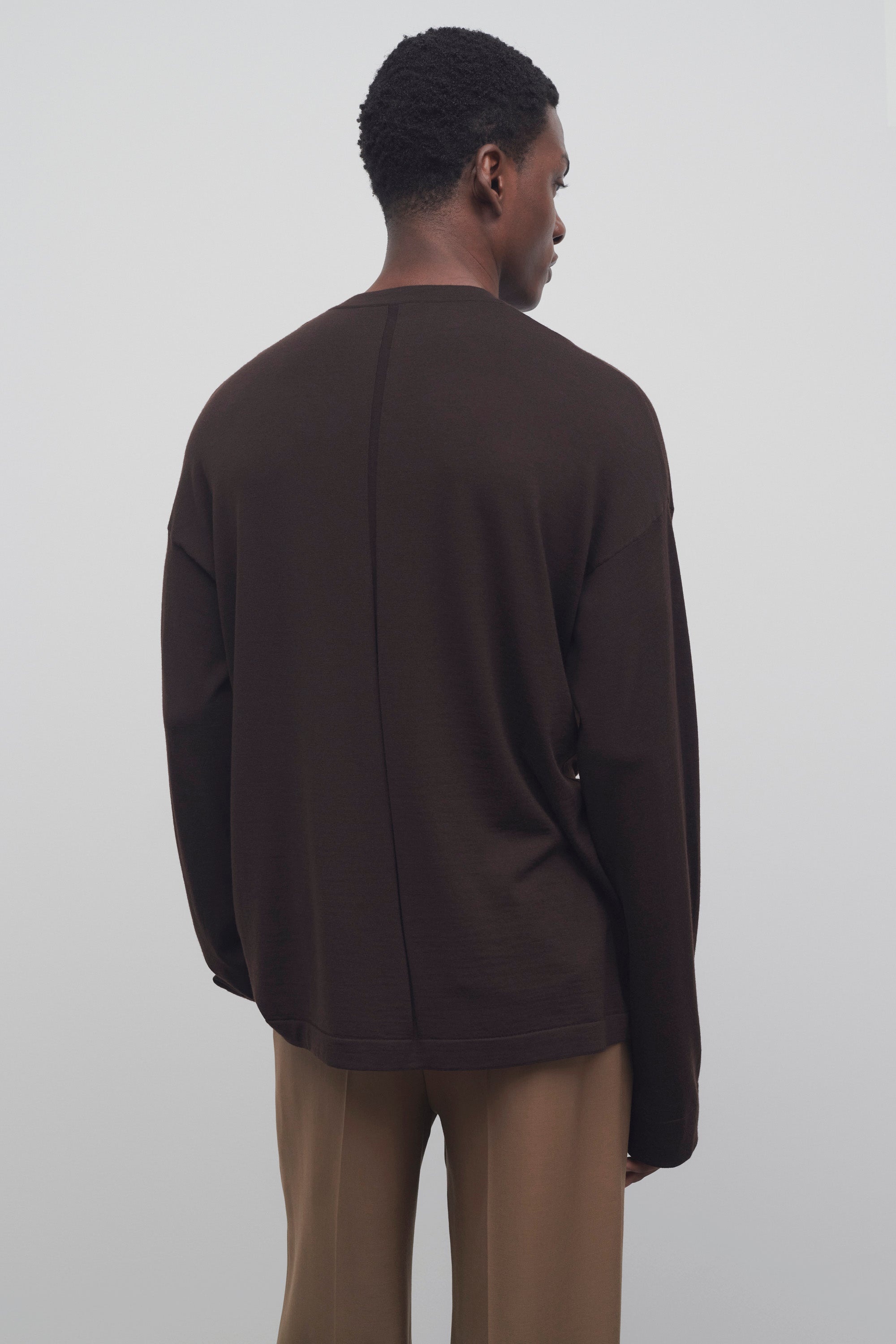 Belfast Top in Virgin Wool - 5