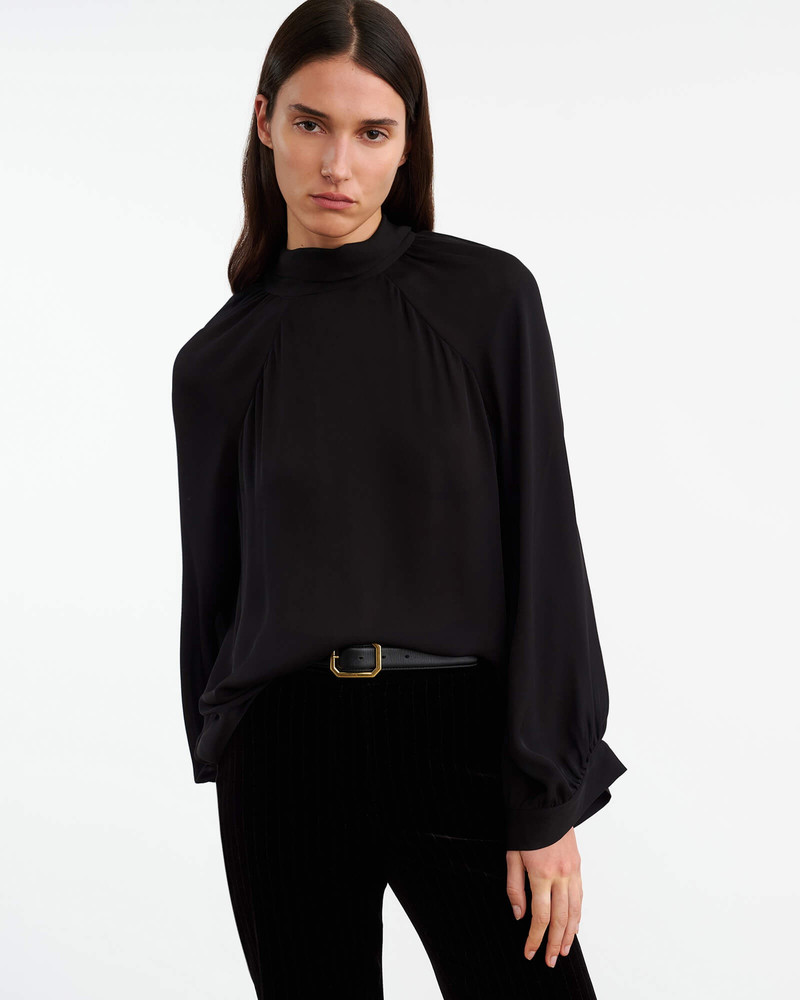 NILI LOTAN ELIANNA SILK BLOUSE outlook