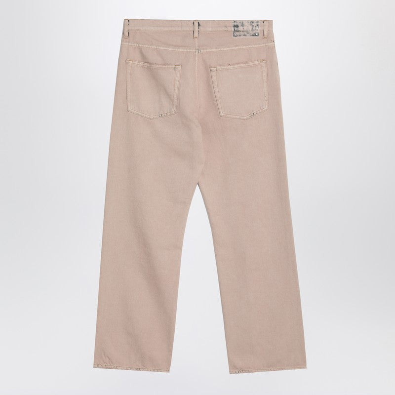 Golden Goose Dyed-Effect Pink Denim Jeans Men - 2