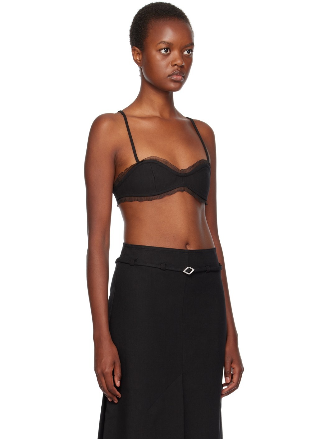 Black Strap Camisole - 2