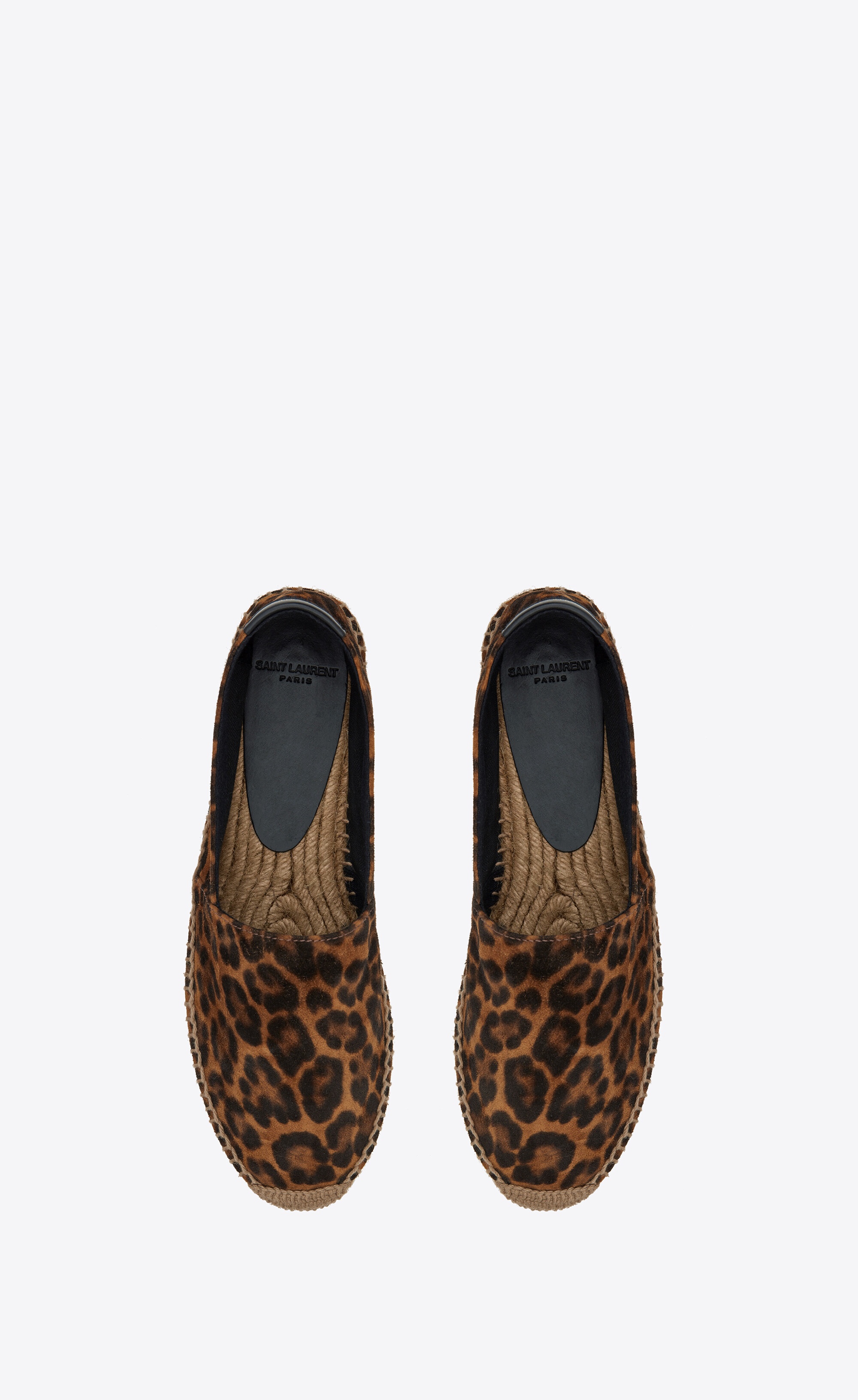 espadrilles in leopard-print suede - 2