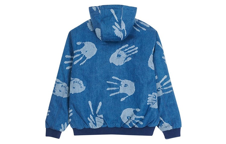 PALACE Active Bredda Printing hooded Jacket Unisex Blue PAL-FW20-097 - 2