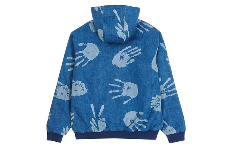 PALACE PALACE Active Bredda Printing hooded Jacket Unisex Blue PAL-FW20-097 outlook