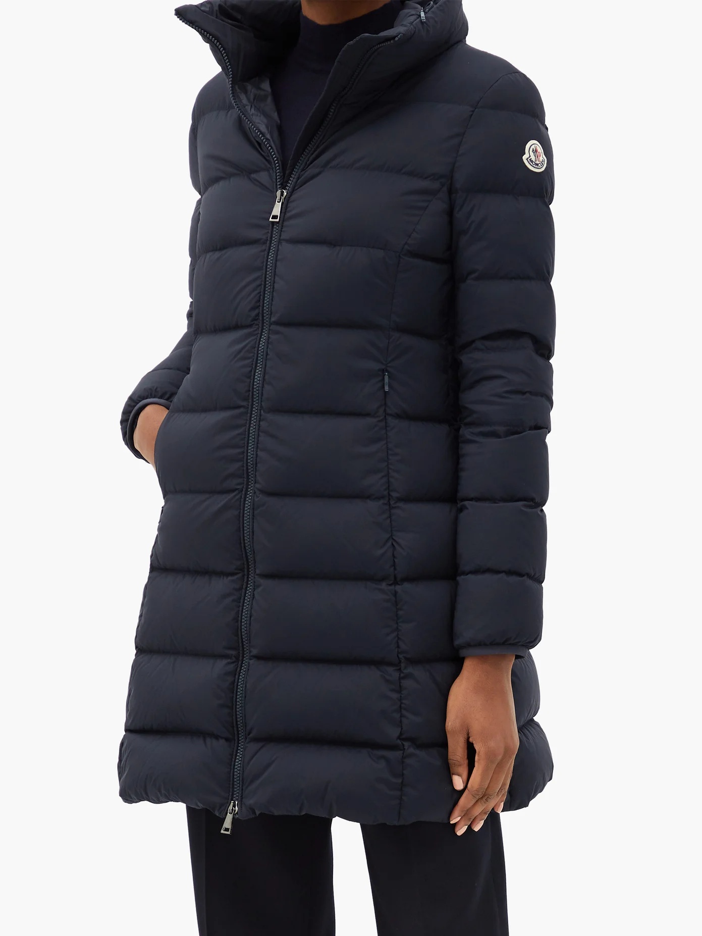 Gie hooded quilted down coat - 6