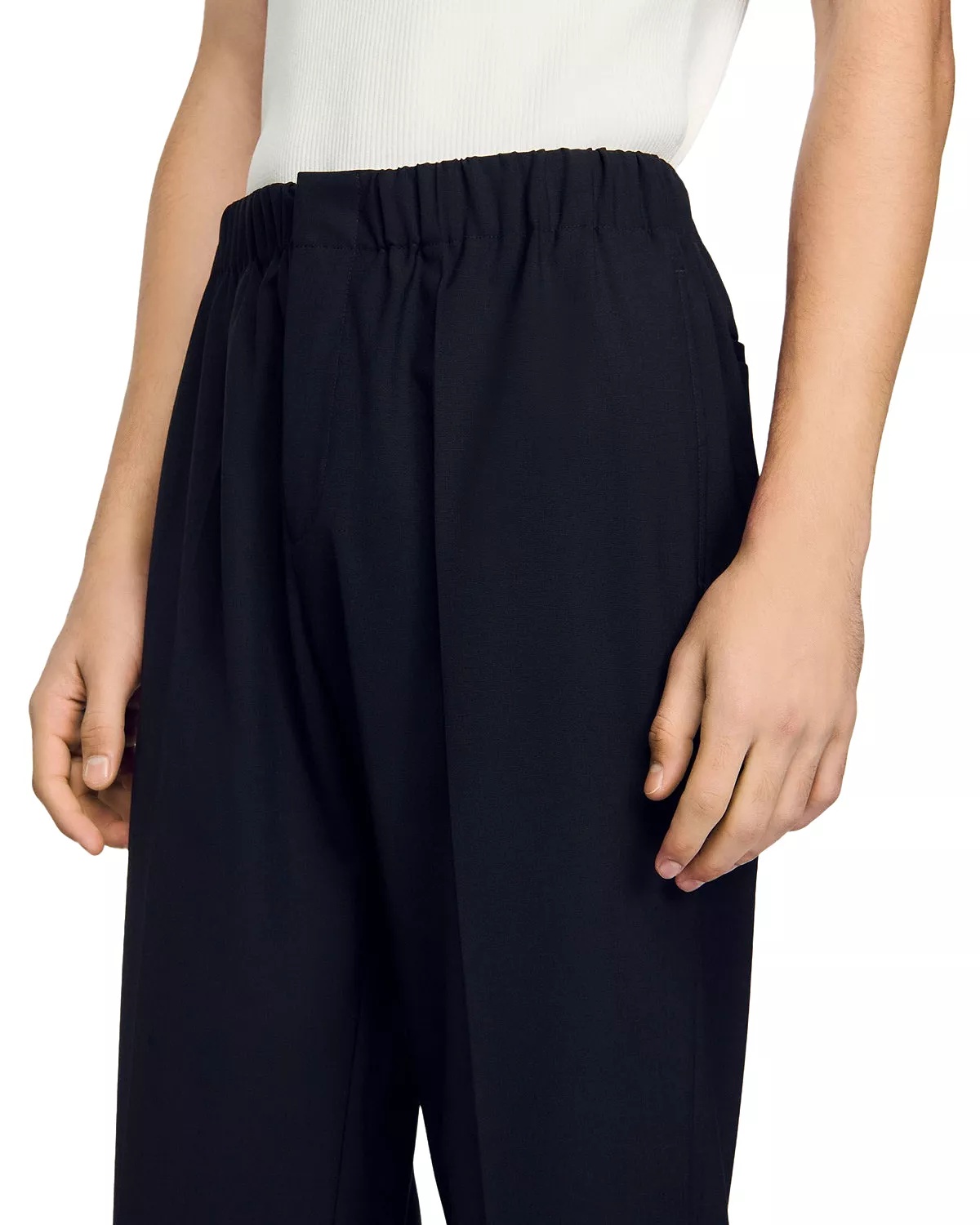 Wide Leg Trousers - 5