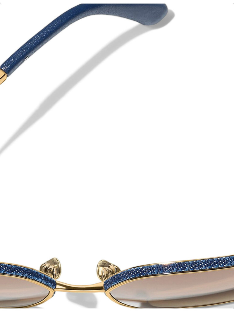 CHANEL CH4288Q Square-Frame Metal Sunglasses outlook